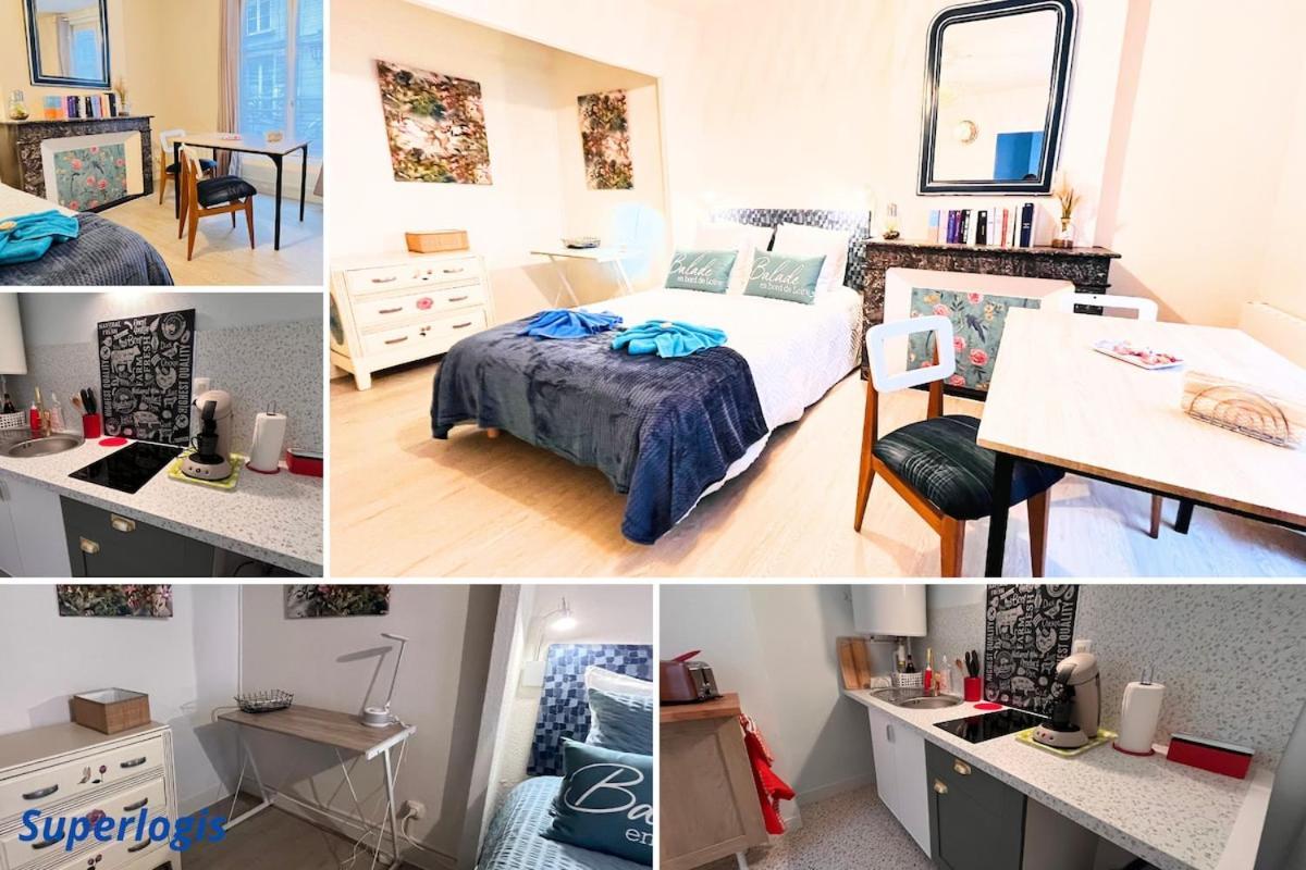 Superlogis-studio Le Carre Bleu-hycentre Apartment Blois